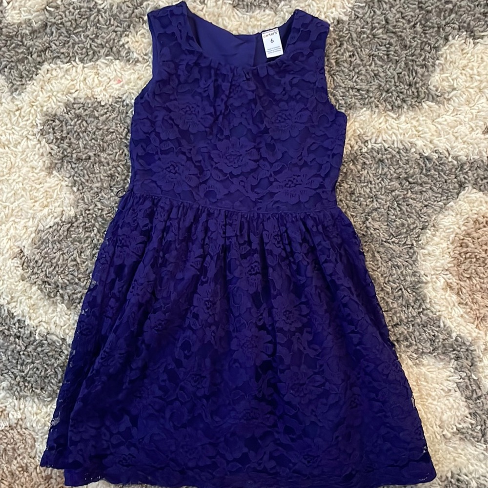 Girls Purple Dress